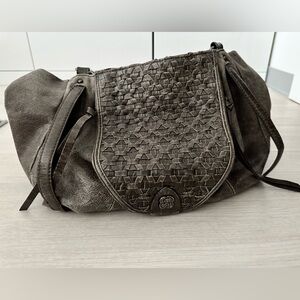 Vintage distressed leather Elliot Lucca